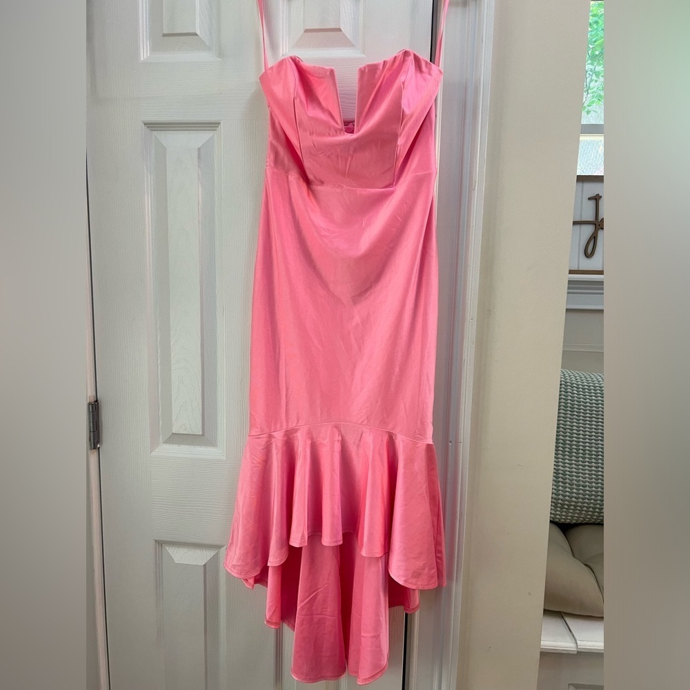 Here comes the sun LET'S DANCE MIDI DRESS PINK size M - Picture 5 of 9